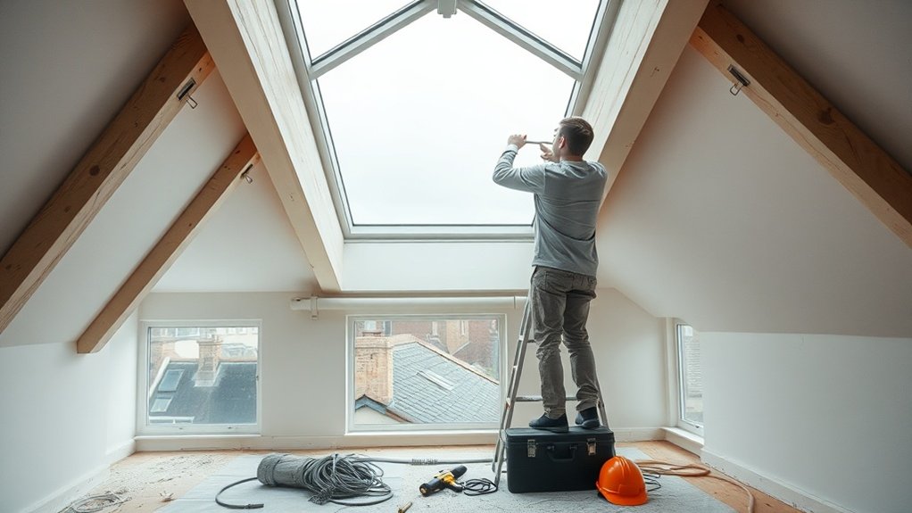 Electric Skylight Installation Cobham