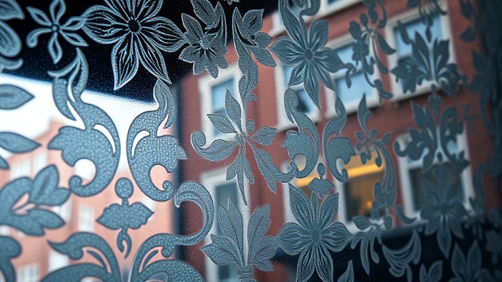 Patterned Decorative Glass Cobham