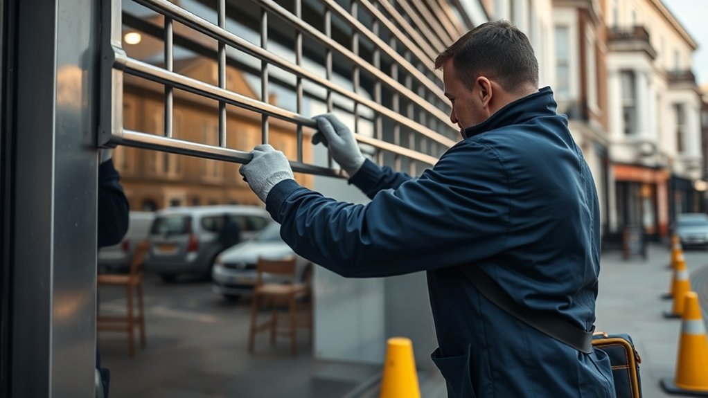 Security Grille Installation Cobham