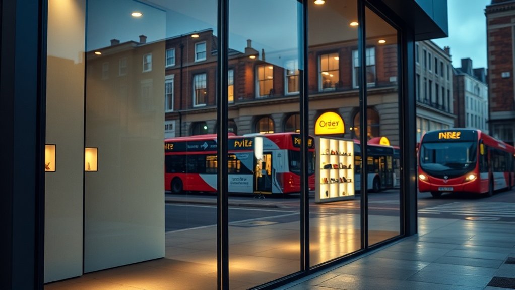 Shop Front Glazing Downside
