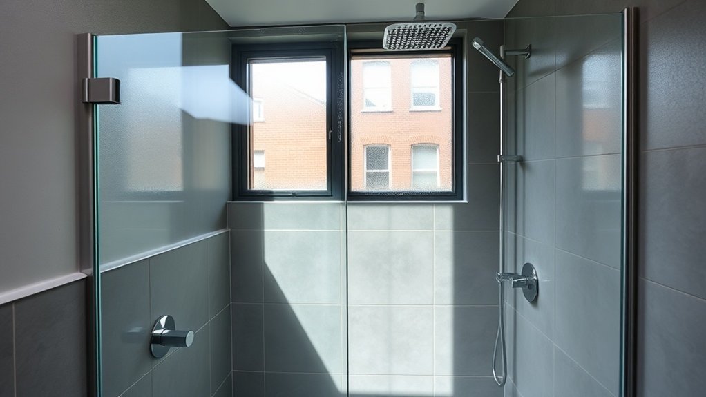 Shower Screens Between Streets